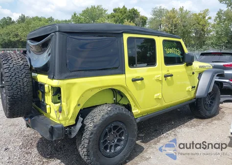 2023 Jeep Wrangler 4-Door High Tide 4X4 z USA, uszkodzony, nr VIN 1C4HJXDG5PW693865